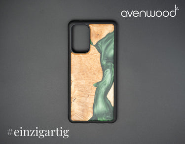 Samsung Galaxy A72 PORTO COLLECTION 11840 Grün